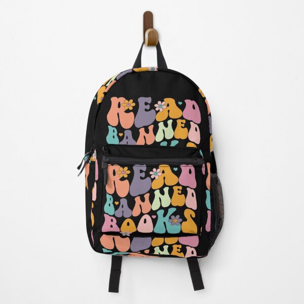 Item preview, Read Banned Books Funny Love Reading Retro Groovy designed and sold by GravitiTees.