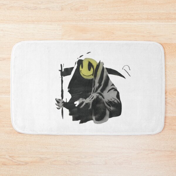 Item preview, Banksy Smiley Grim Reaper designed and sold by DataDude.