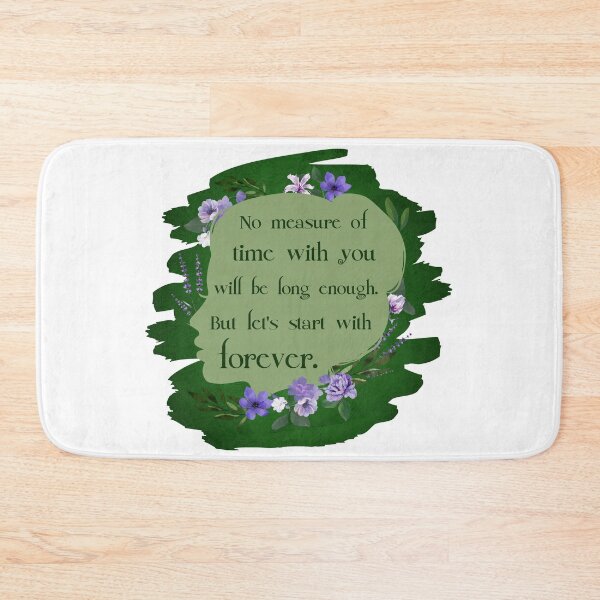 Item preview, No measure of time with you will be long enough. But let's start with forever designed and sold by SpiderMonkey913.