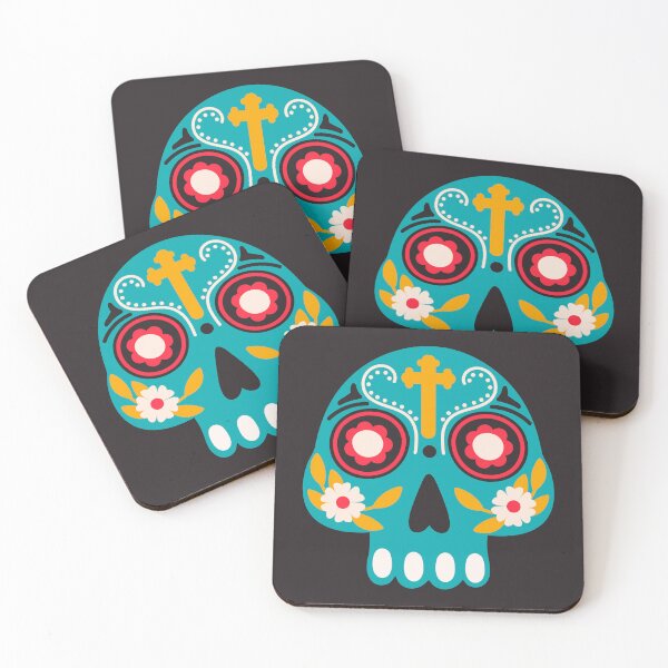 Item preview, Dia de los muertes skull. Mexican Day of the Dead.  designed and sold by CoCoArt-Ua.