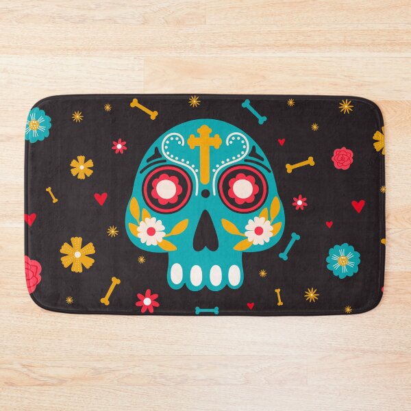 Item preview, Dia de los muertes skull. Mexican Day of the Dead.  designed and sold by CoCoArt-Ua.