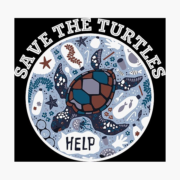 Item preview, Save The Turtles designed and sold by proearth2022.