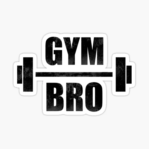 Gym Bro Only Arms | Sticker