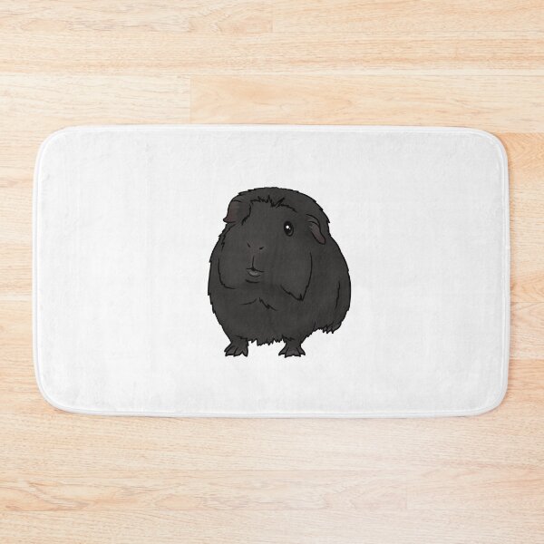 Item preview, Black Crested Guinea Pig designed and sold by KatsGuineapigs.