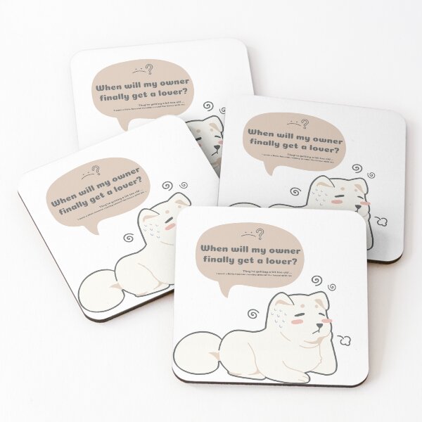 Item preview, When will my owner finally get a Lover? designed and sold by Hyompora.