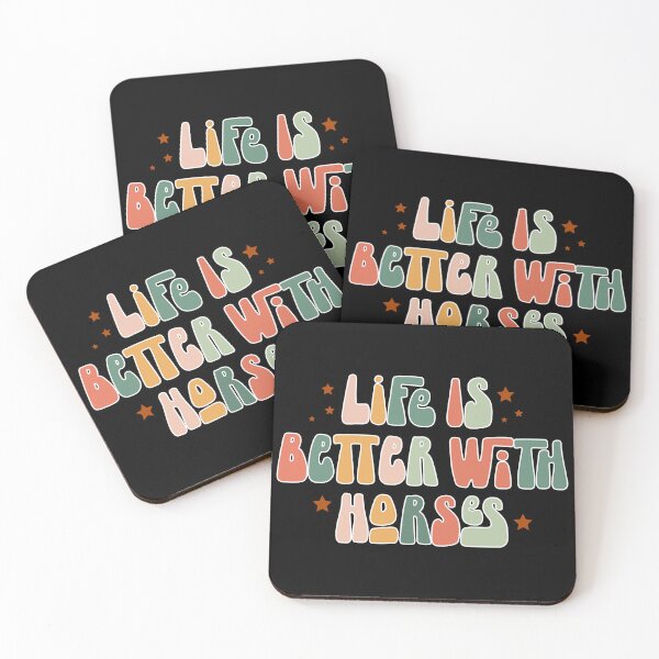 Item preview, Life Is Better With Horses designed and sold by handsoftime2020.