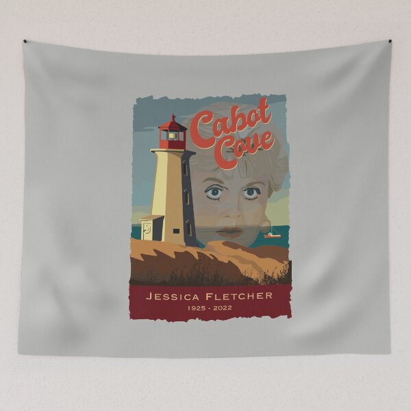 Item preview, Cabot Cove Jessica Fletcher Tribute Angela Lansbury designed and sold by boec gear.