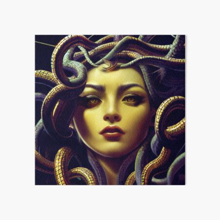 Greek Mythology Medusa | Art Board Print