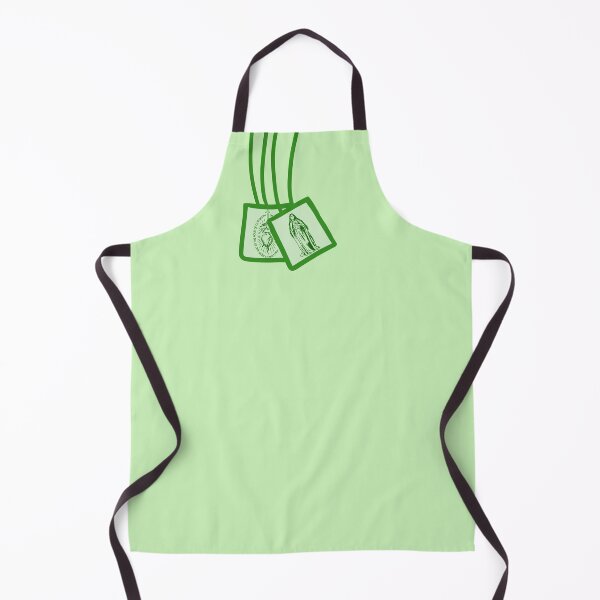 Item preview, Green Scapular (Catholic) graphic art designed and sold by TheCatholicLady.