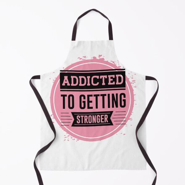 Item preview, Addicted to getting Stronger - Positive Quote - Dark Pink Round Background - Motivation - Evolve - Empower - Gym designed and sold by Mechanical-Artt.