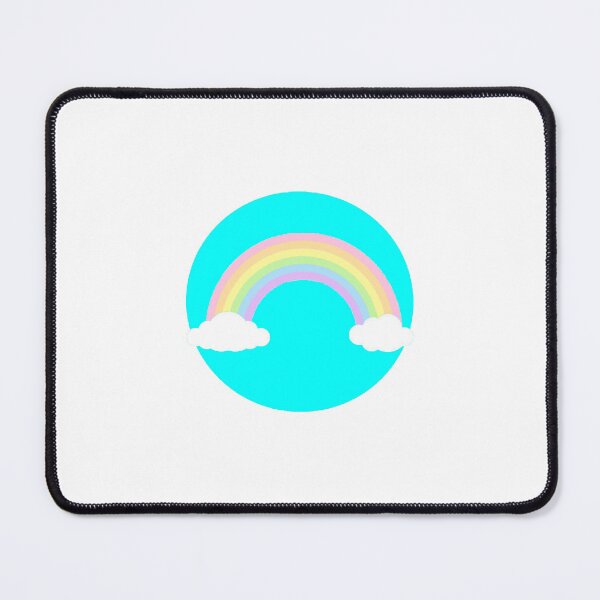 Item preview, Rainbow with clouds designed and sold by visualnoiise.