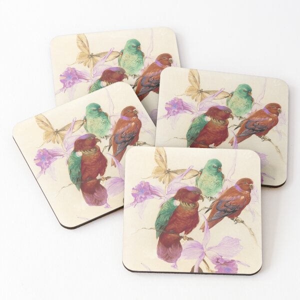 Item preview, Parrots and Butterflies (20th century) - Edward Julius Detmold designed and sold by SALON DES ARTS.