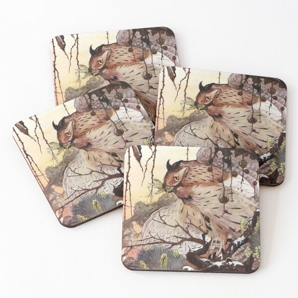 Item preview, The Grasshopper and the Owl (1909) - Edward Julius Detmold designed and sold by SALON DES ARTS.