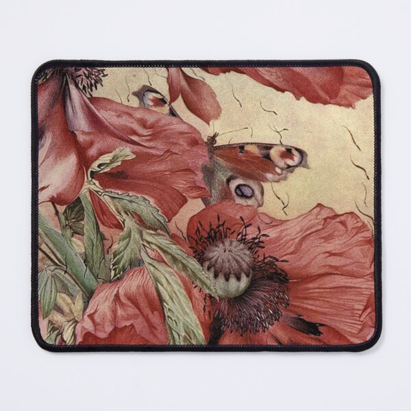 Item preview, Red Poppies (1917) - Edward Julius Detmold designed and sold by SALON DES ARTS.