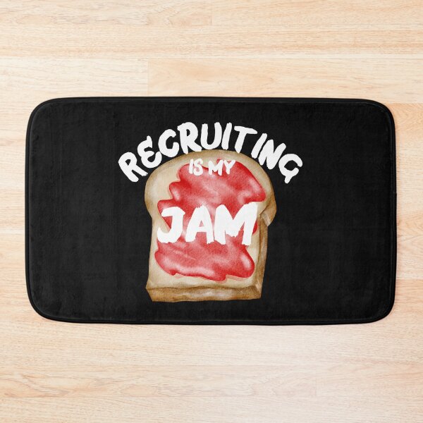 Item preview, Recruiting is my Jam designed and sold by Recruiter-Love.
