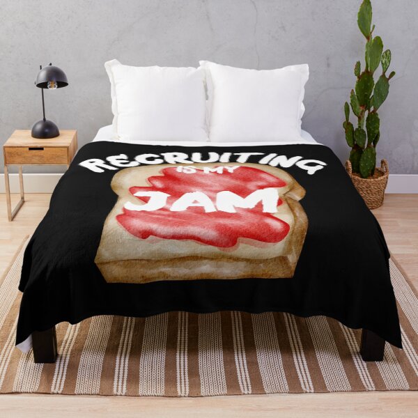 Item preview, Recruiting is my Jam designed and sold by Recruiter-Love.