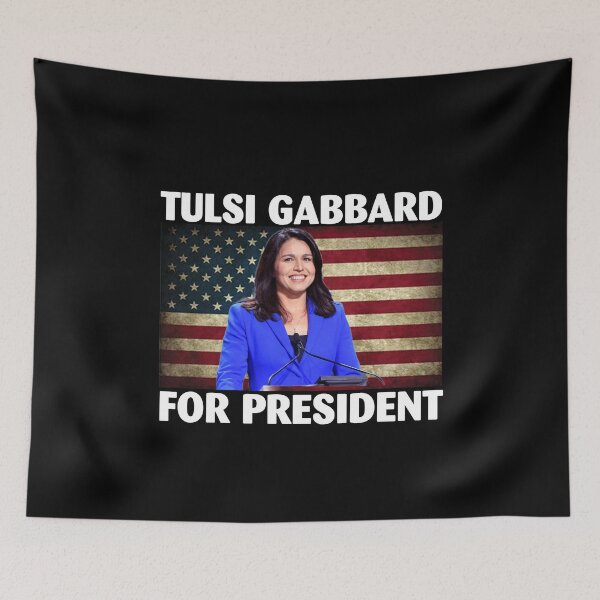 Item preview, Tulsi Gabbard For President designed and sold by jenniferidern60.