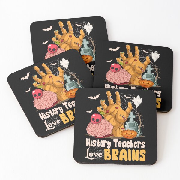 Item preview, History Teachers Love Brains Funny Halloween designed and sold by LAWRENCE-MORROW.