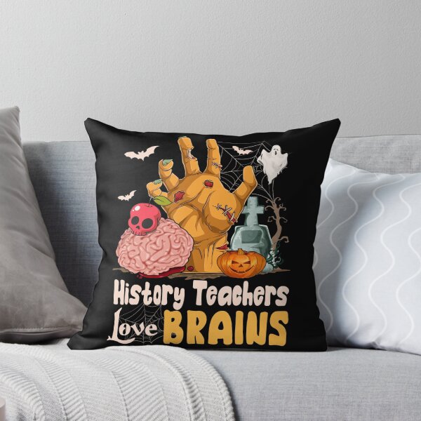 Item preview, History Teachers Love Brains Funny Halloween designed and sold by LAWRENCE-MORROW.