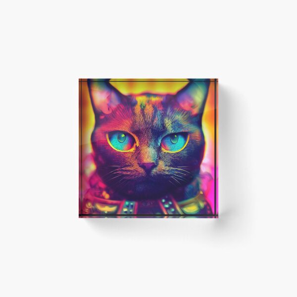Item preview, Rainbow cat designed and sold by KreaKat.
