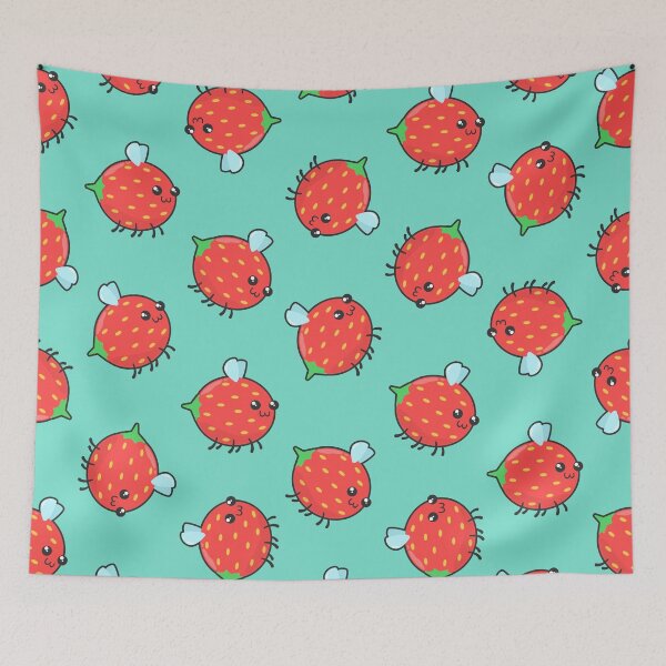 Item preview, Strawbee Summer (green) designed and sold by animinimal.