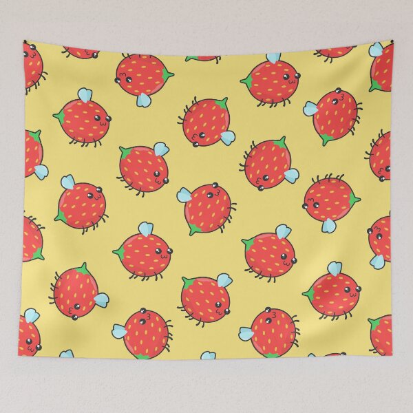 Item preview, Strawbee Summer (yellow) designed and sold by animinimal.