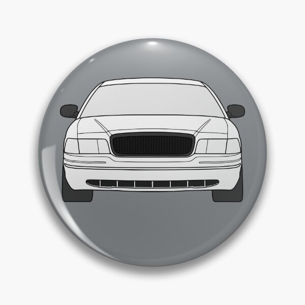 Item preview, Ford Crown Victoria Crownvic vibrant white color designed and sold by EdimDesign.