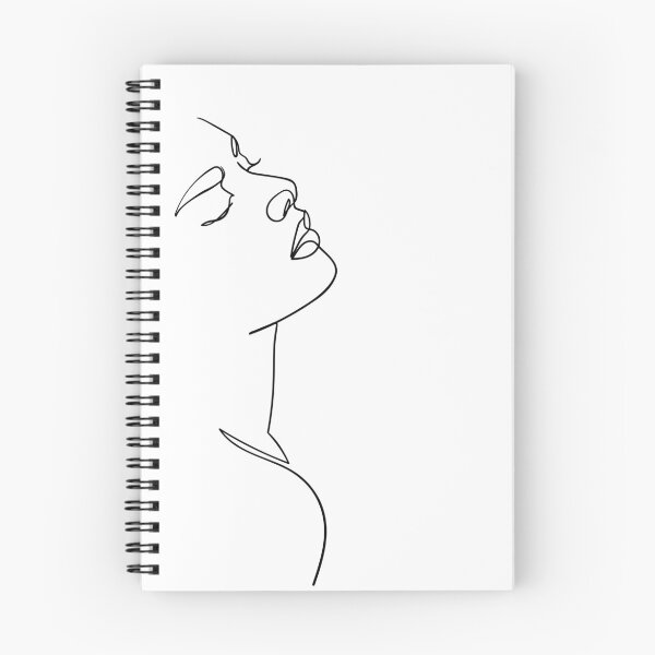 Item preview, One line drawing face. Abstract woman portrait. designed and sold by Ireneart369.