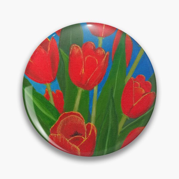 Item preview, Bright Red Tulips designed and sold by Rob McCullough.