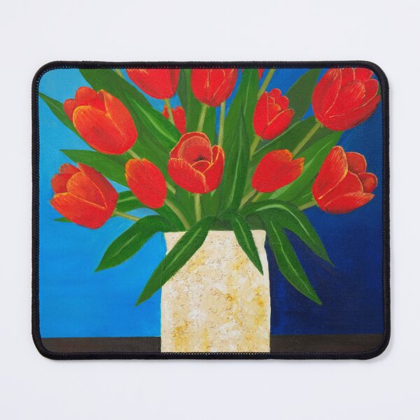 Item preview, Bright Red Tulips designed and sold by Rob McCullough.