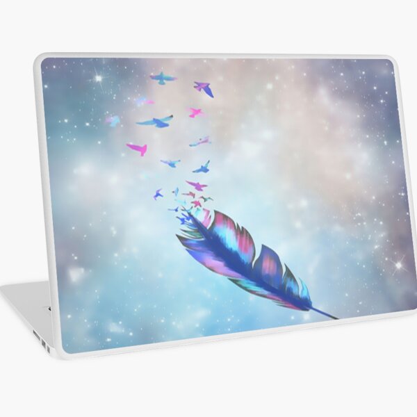 Feathered birds Laptop Skin