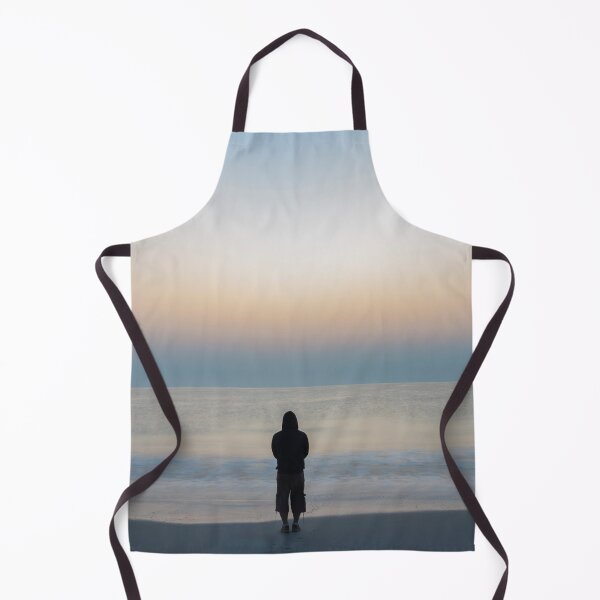 Item preview, Man contemplating the sunrise over the indian ocean, Calm and serenity picture designed and sold by stedata.