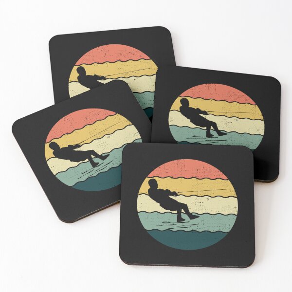 Item preview, Barefoot Water-skiing Freestyle Water Sport Vintage Retro designed and sold by CuteDesigns1.