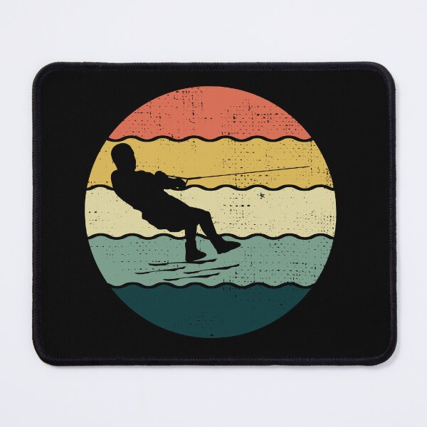 Item preview, Barefoot Water-skiing Freestyle Water Sport Vintage Retro designed and sold by CuteDesigns1.
