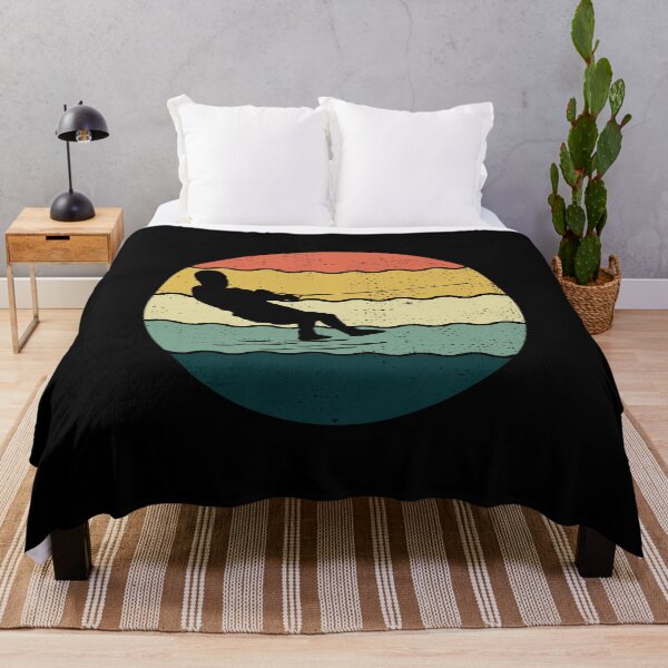 Item preview, Barefoot Water-skiing Freestyle Water Sport Vintage Retro designed and sold by CuteDesigns1.