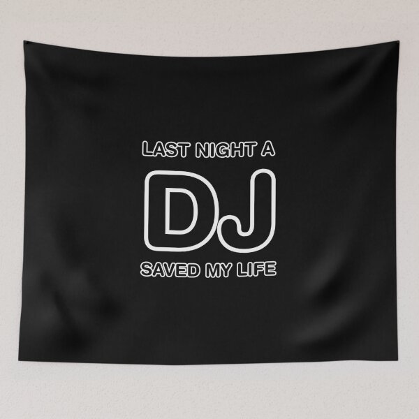 Item preview, Last Night A DJ Saved My Life Essential T-Shirt designed and sold by zzsstore084.