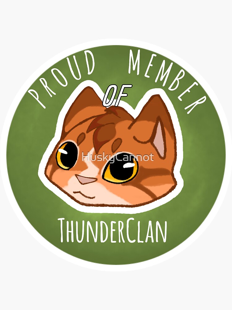 Warrior Cats - Clan Founders (5 stickers) Sticker by Didychu