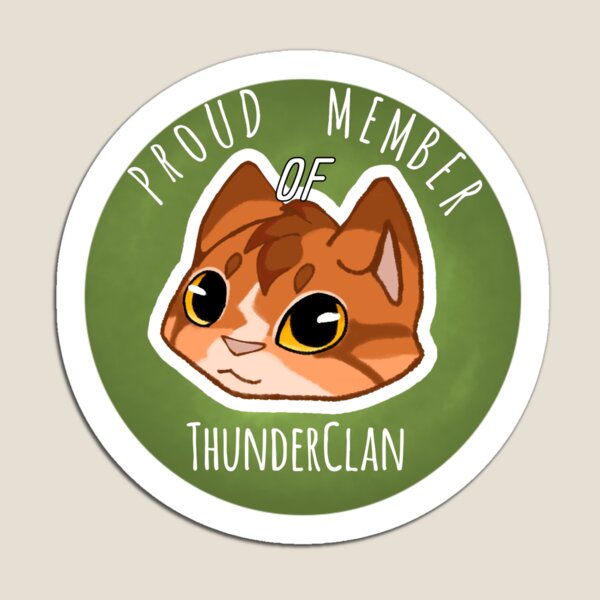 Item preview, Proud Member Of ThunderClan designed and sold by HuskyCannot.