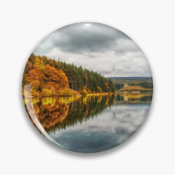 Item preview, Langsett Reservoir Autumn designed and sold by Alisonchambers2.