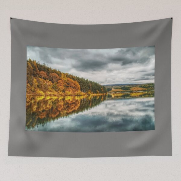 Item preview, Langsett Reservoir Autumn designed and sold by Alisonchambers2.