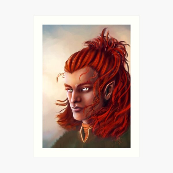Wild Elf 2007 Art Print