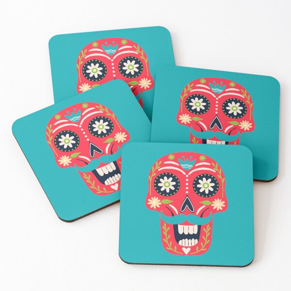 Item preview, Dia de los muertes skull. Mexican Day of the Dead.  designed and sold by CoCoArt-Ua.