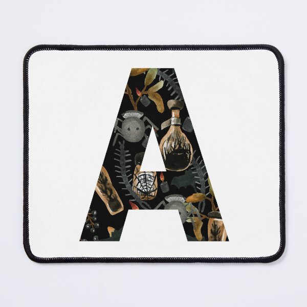 Item preview, Happy Halloween Theme Wallpaper Background Letter A Design designed and sold by WBP Mart.