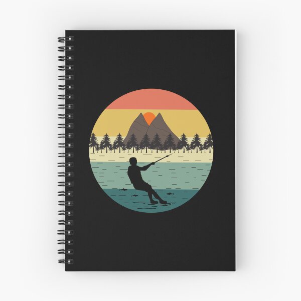 Item preview, Barefoot Water-skiing Freestyle Water Sport Vintage Retro designed and sold by CuteDesigns1.