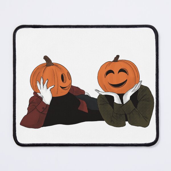Item preview, Halloween Pumpkins Couple designed and sold by RaffaG-Art.