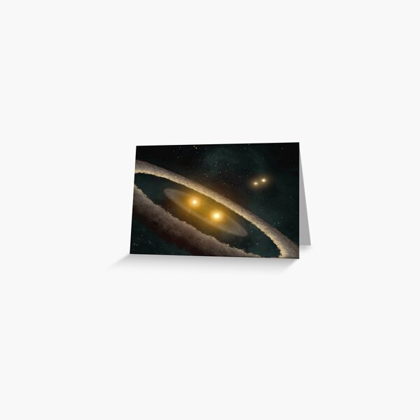 Four suns Greeting Card