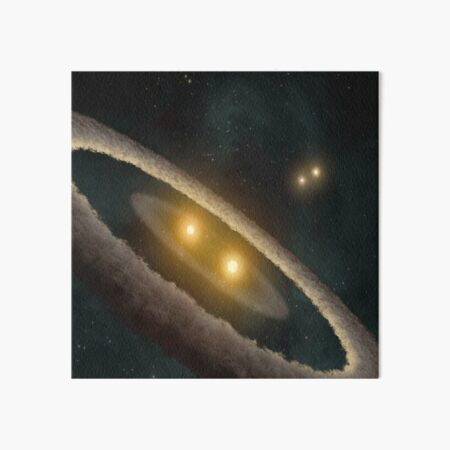 Four suns Art Board Print