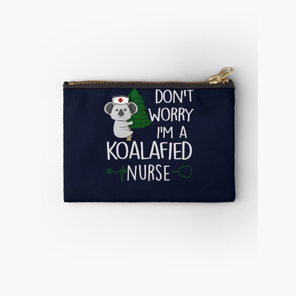 Item preview, Don't Worry I'm Koalafied Nurse Koala Appreciation Nursing Life Funny Gifts T-Shirt, Clinical RN LPN Medical Stuff Shirts, Emergency Workers designed and sold by Simeon	 Dorelus.