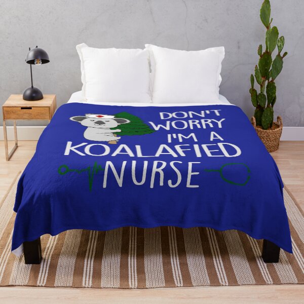 Item preview, Don't Worry I'm Koalafied Nurse Koala Appreciation Nursing Life Funny Gifts T-Shirt, Clinical RN LPN Medical Stuff Shirts, Emergency Workers designed and sold by Simeon	 Dorelus.