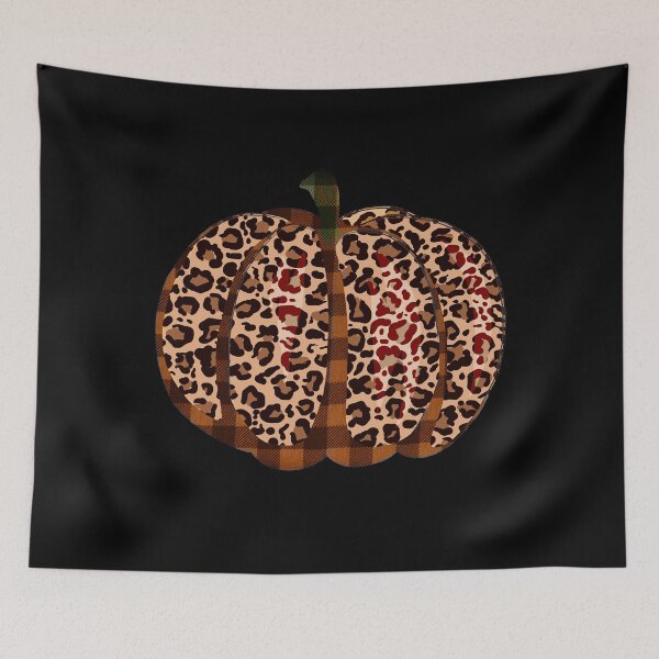 Item preview, Halloween Pumpkin Leopard Funny Retro Fall Thanksgiving designed and sold by r-silver.